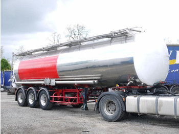  BSLT Chemie Cisterne Edelstahl 29.970 Liter - Tank semi-trailer
