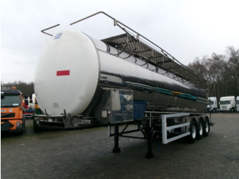 Crossland Food tank inox 35 m3 / 1 comp + pump - Tank semi-trailer