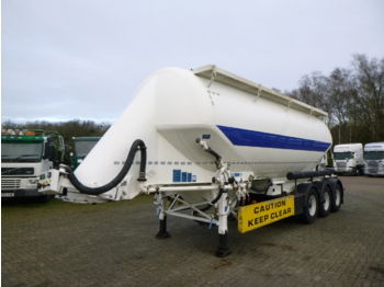 Feldbinder Powder tank alu 36 m3 / 1 comp - tank semi-trailer
