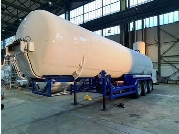 Tank semi-trailer KLAESER GAS, Cryogenic, Oxygen, Argon, Nitrogen Gastank