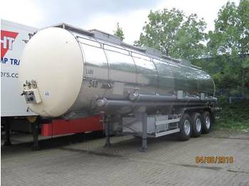 VOCOL CHEMIE INOX+HEATING130*C+WASH.SYST.+ADR+ABS+SAF 3xKAMER 29.300LTR Vocol chemie INOX+ADR+ABS+SAF 3xROOM 29300LTR+heating130C - Tank semi-trailer