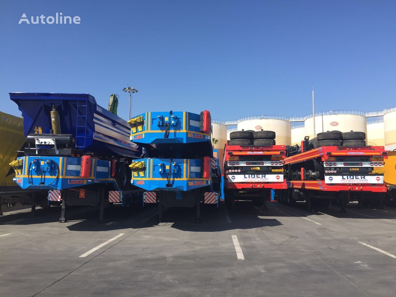 Tipper semi-trailer LIDER 2022 NEW DIRECTLY FROM MANUFACTURER STOCKS READY IN STOCKS [ Copy ] [ Copy ]: picture 17