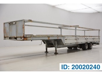 Low loader semi-trailer Titan Low bed trailer: picture 1