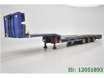 Low loader semi-trailer for transportation of heavy machinery Trax 3 ASSER: picture 1