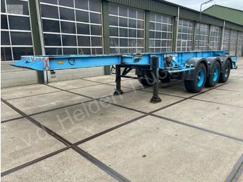 Container transporter/ Swap body semi-trailer Vanhool 20ft tankcontainer transport: picture 1