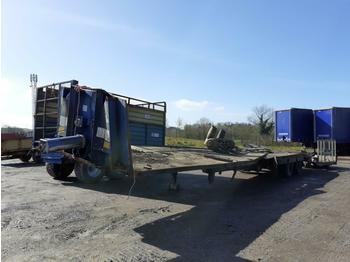 Dropside/ Flatbed semi-trailer Vanhool Tri-Axle Flat Trailer (Spares Only): picture 1