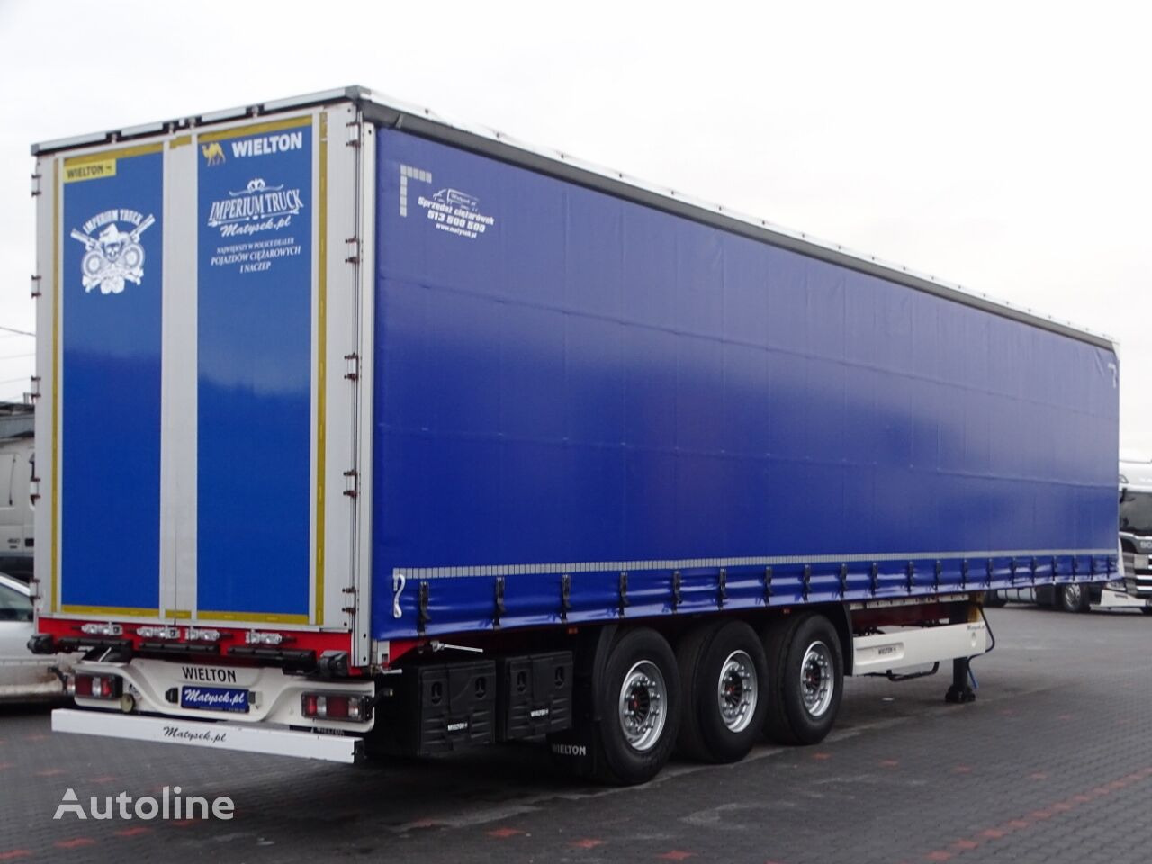 Curtainsider semi-trailer Wielton CURTAINSIDER / STANDARD / COILMULD - 9 M / 6700 KG !!! / LIFTED: picture 6