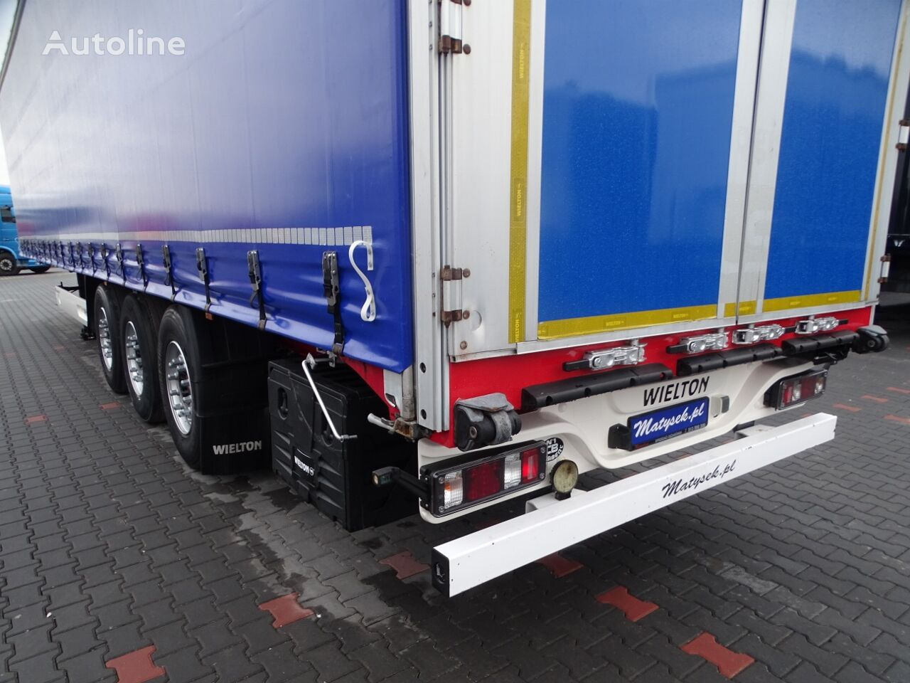 Curtainsider semi-trailer Wielton CURTAINSIDER / STANDARD / COILMULD - 9 M / 6700 KG !!! / LIFTED: picture 25