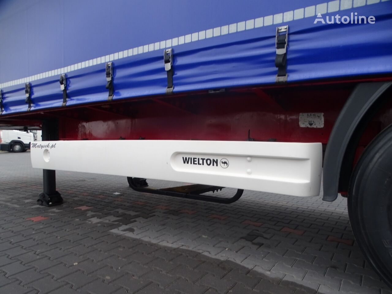 Curtainsider semi-trailer Wielton CURTAINSIDER / STANDARD / COILMULD - 9 M / 6700 KG !!! / LIFTED: picture 22