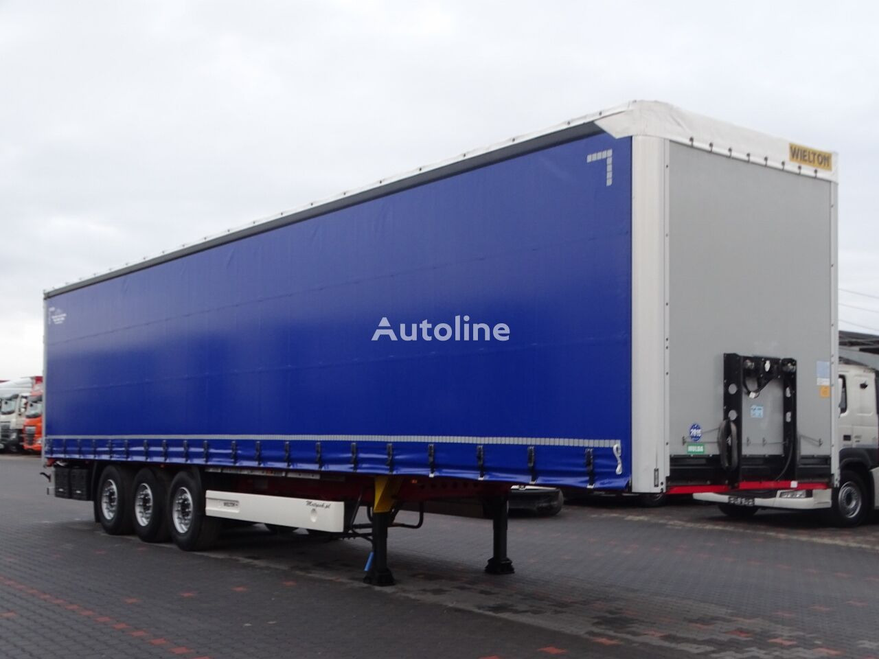 Curtainsider semi-trailer Wielton CURTAINSIDER / STANDARD / COILMULD - 9 M / 6700 KG !!! / LIFTED: picture 9