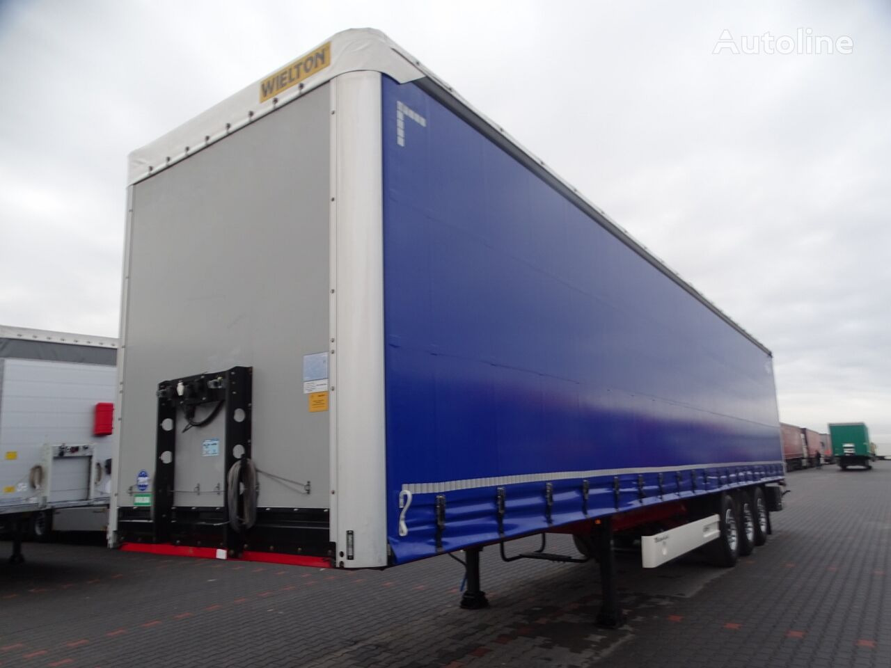 Curtainsider semi-trailer Wielton CURTAINSIDER / STANDARD / COILMULD - 9 M / 6700 KG !!! / LIFTED: picture 2