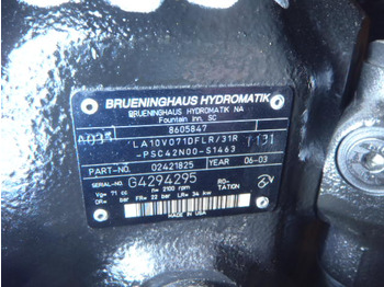 Hydraulic pump for Construction machinery Brueninghaus Hydromatik LA10VO71DFLR/31R-PSC42N00-S1463 -: picture 3