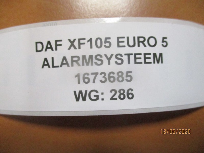 Electrical system for Truck DAF XF 1673685 ALARMSYSTEEM EURO 5: picture 2