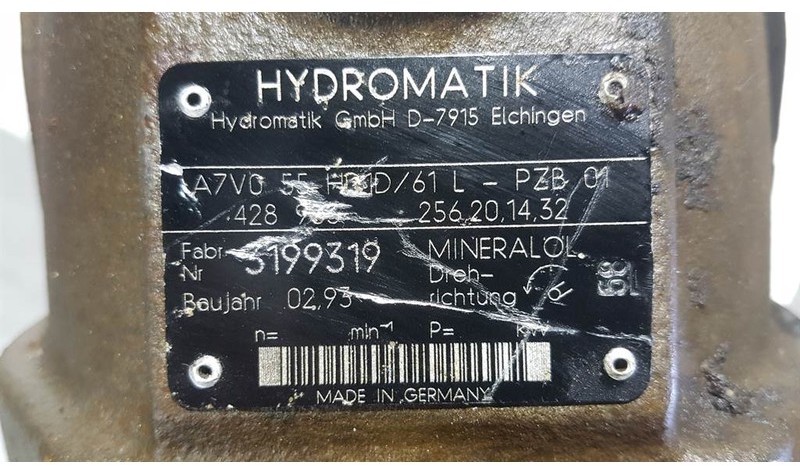 Hydraulics Hydromatik A7VO55HD1D/61L - Load sensing pump: picture 5