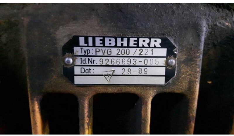 Gearbox and parts for Construction machinery Liebherr L 531 - PVG 200 / 221 - Transmission/Getriebe: picture 4