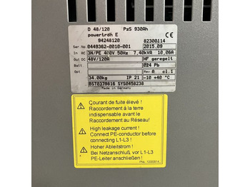 Electrical system for Material handling equipment Linde 48V/120A/pzs 930Ah powertron: picture 4