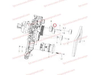 Engine and parts MAN D2066 Idler 95800-6099: picture 2