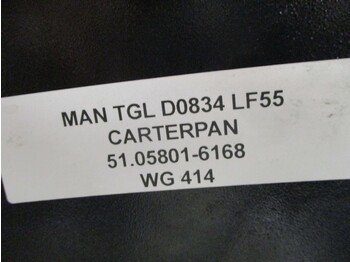 Oil pan for Truck MAN TGL 51.05801-6168 CARTERPAN: picture 2
