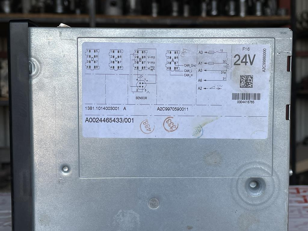 Tachograph for Truck MERCEDES-BENZ ACTROS MP4: picture 4