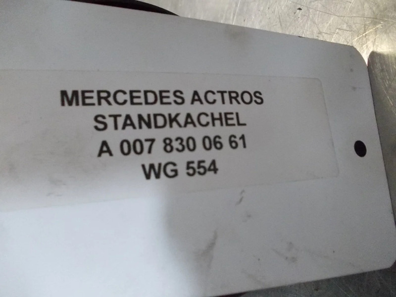 Heating/ Ventilation for Truck Mercedes-Benz ACTROS A 007 830 06 61 STANDKACHEL: picture 6