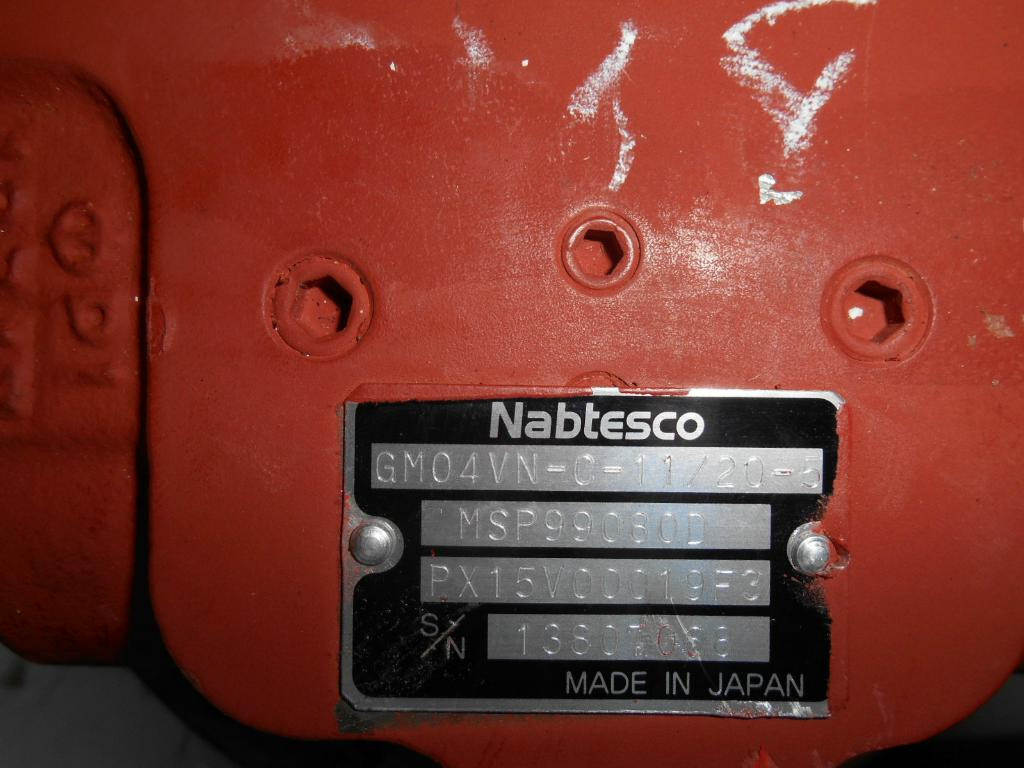 New Final drive for Construction machinery Nabtesco GM04VN-C-11/20-5 -: picture 5