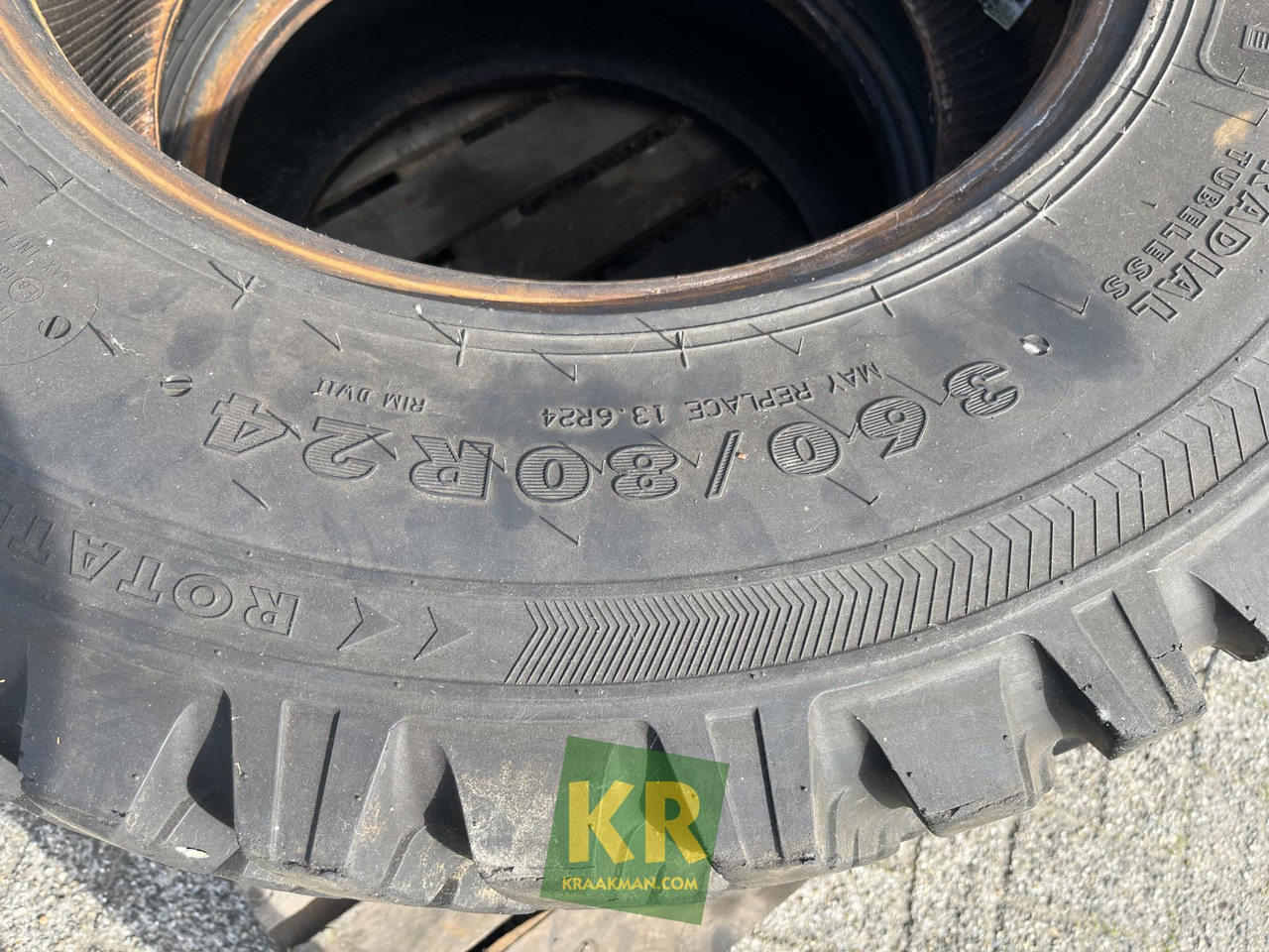 Tire for Agricultural machinery Nokian 360/80R24 Tri 2 Onbekend merk: picture 3