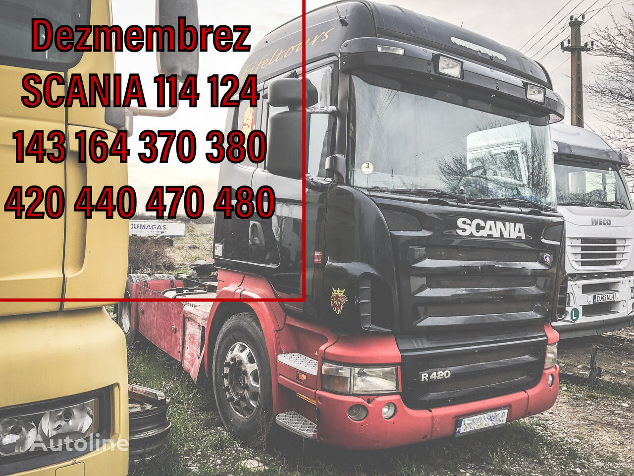 Spare parts for Truck Piese din DEZMEMBRARI Scania : 112 142 113 143 124 144 114 164   Scania R L truck: picture 2