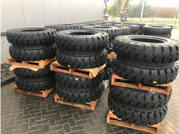 New Wheels and tires for Construction machinery Trelleborg 10.00-20 Dual excavator solid-Tyre/Reifen/Banden: picture 1