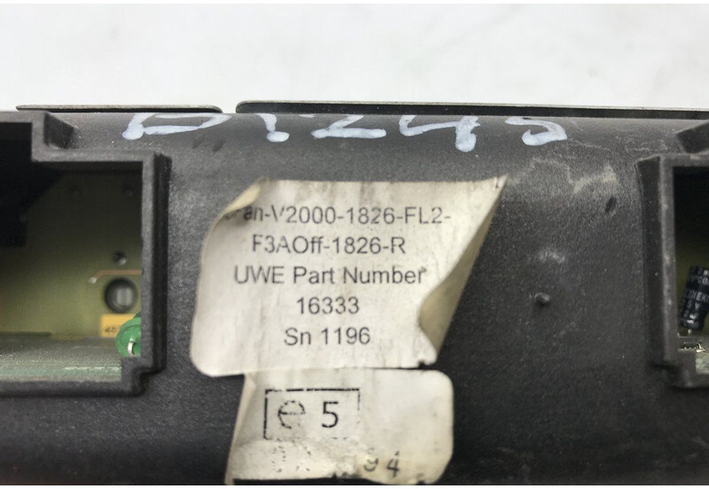 Dashboard for Bus Volvo UWE B12B (01.97-12.11): picture 3