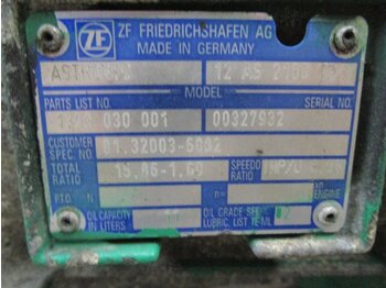 Gearbox for Truck ZF 12AS2130DD TG-A: picture 4