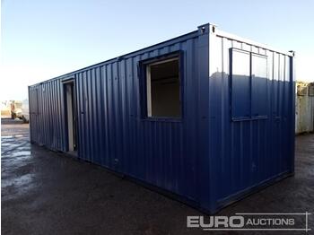 Shipping container 32' x 9' Steel Site Cabin: picture 1