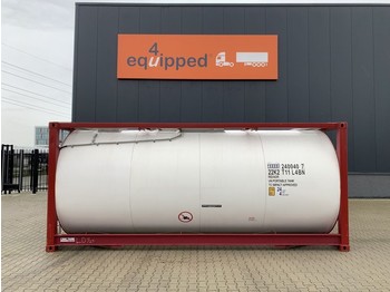 Tank container CIMC tankcontainers TOP: 20FT, 24.030L tankcontainer, L4BN, UN Portable, T11, steam heating, bottom discharge, 5Y + CSC-test: 03/2024: picture 1