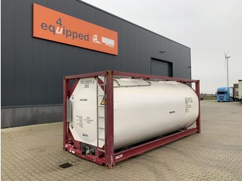 Tank container CIMC tankcontainers TOP: 20FT, 24.920L tankcontainer, L4BN, UN Portable, T11, steam heating, bottom discharge, 5Y + CSC-test: 12/2023: picture 1