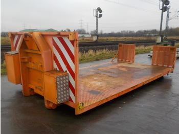 Roll-off container Loading Platform to suit Hook Loader, 5x2.5m, Ramps, Storage Boxes: picture 1