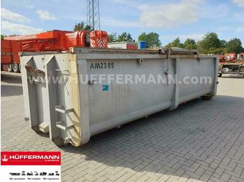 Roll-off container Mercedes-Benz // Alustahl Abrollcontainer 23 cbm gebraucht: picture 1