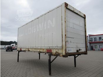 Swap body - box / - BDF Jumbo Koffer Rolltor 7,45 m