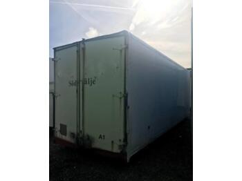 Swap body - box Transportskåp vit med bakdörrar: picture 1