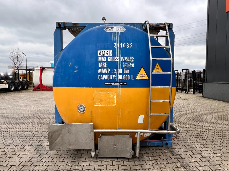 Storage tank Van Hool 20FT SWAPBODY 30.800L, UN PORTABLE, T7, 5Y ADR- + CSC inspection: 09/2025: picture 6
