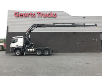 Tractor unit Mercedes-Benz AROCS 3345 AS 6X6 + HIAB X-HIPRO 558 EP-5: picture 1
