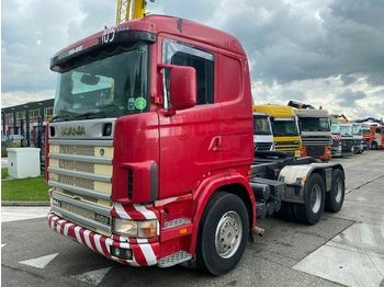 Tractor unit Scania 144G 460 6X4 MANUAL FULL STEEL EURO 2 + RETARDER: picture 1
