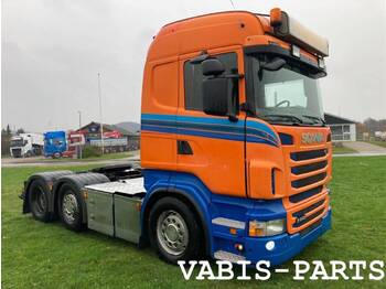 Tractor unit Scania R440 Twinsteer with PTO for tip trailer: picture 1