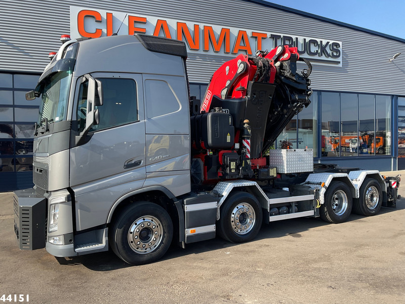 Tractor unit Volvo FH 540 Fassi 165 Tonmeter laadkraan + Fly-Jib Just 104.869 km!: picture 7