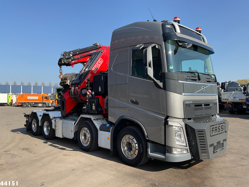 Tractor unit Volvo FH 540 Fassi 165 Tonmeter laadkraan + Fly-Jib Just 104.869 km!: picture 5