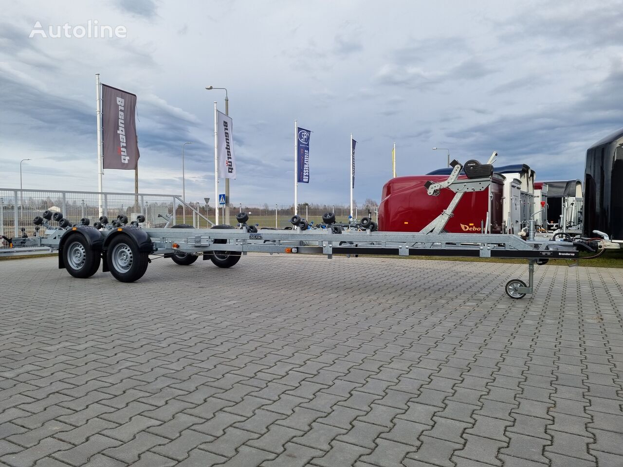New Boat trailer Brenderup 263500TB SRX trailer for 7,8 m boat 3.5T GVW: picture 15
