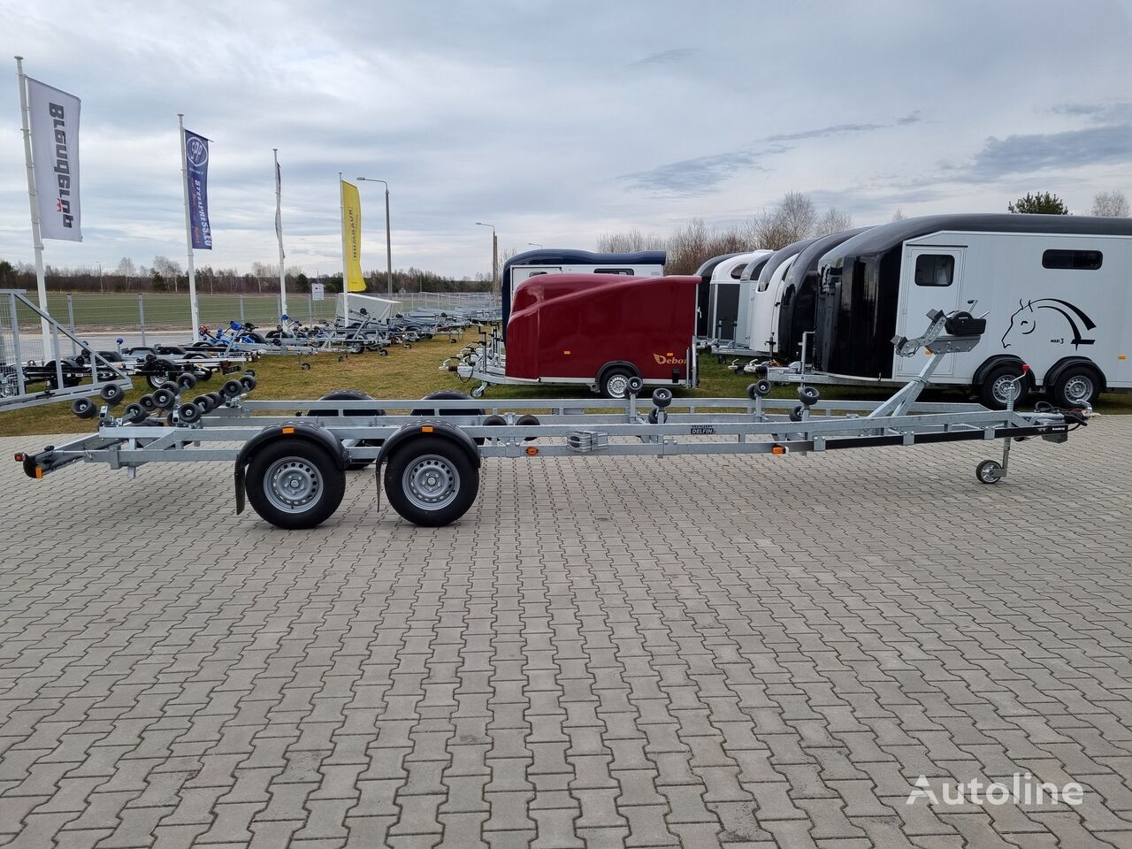 New Boat trailer Brenderup 263500TB SRX trailer for 7,8 m boat 3.5T GVW: picture 3