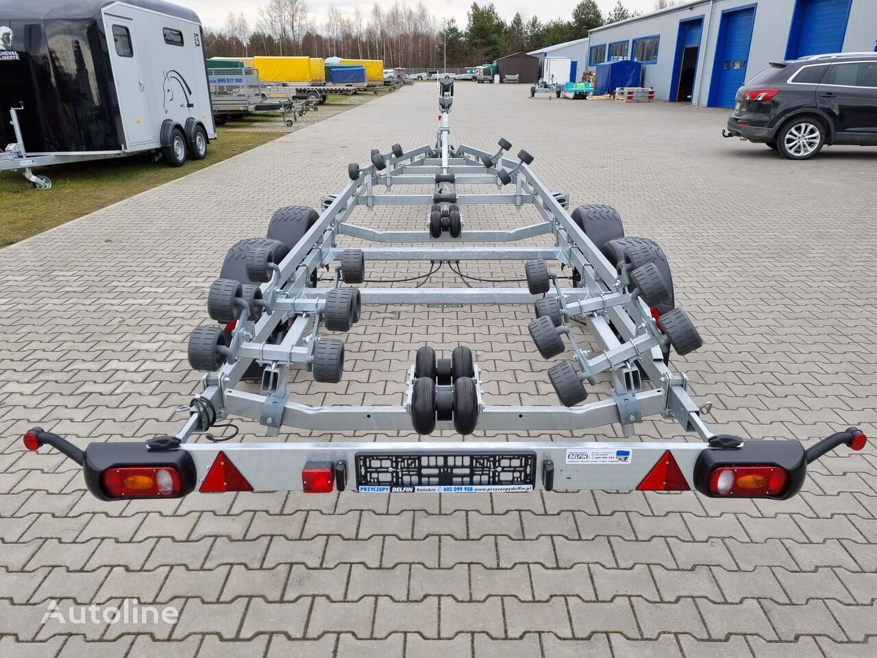 New Boat trailer Brenderup 263500TB SRX trailer for 7,8 m boat 3.5T GVW: picture 7