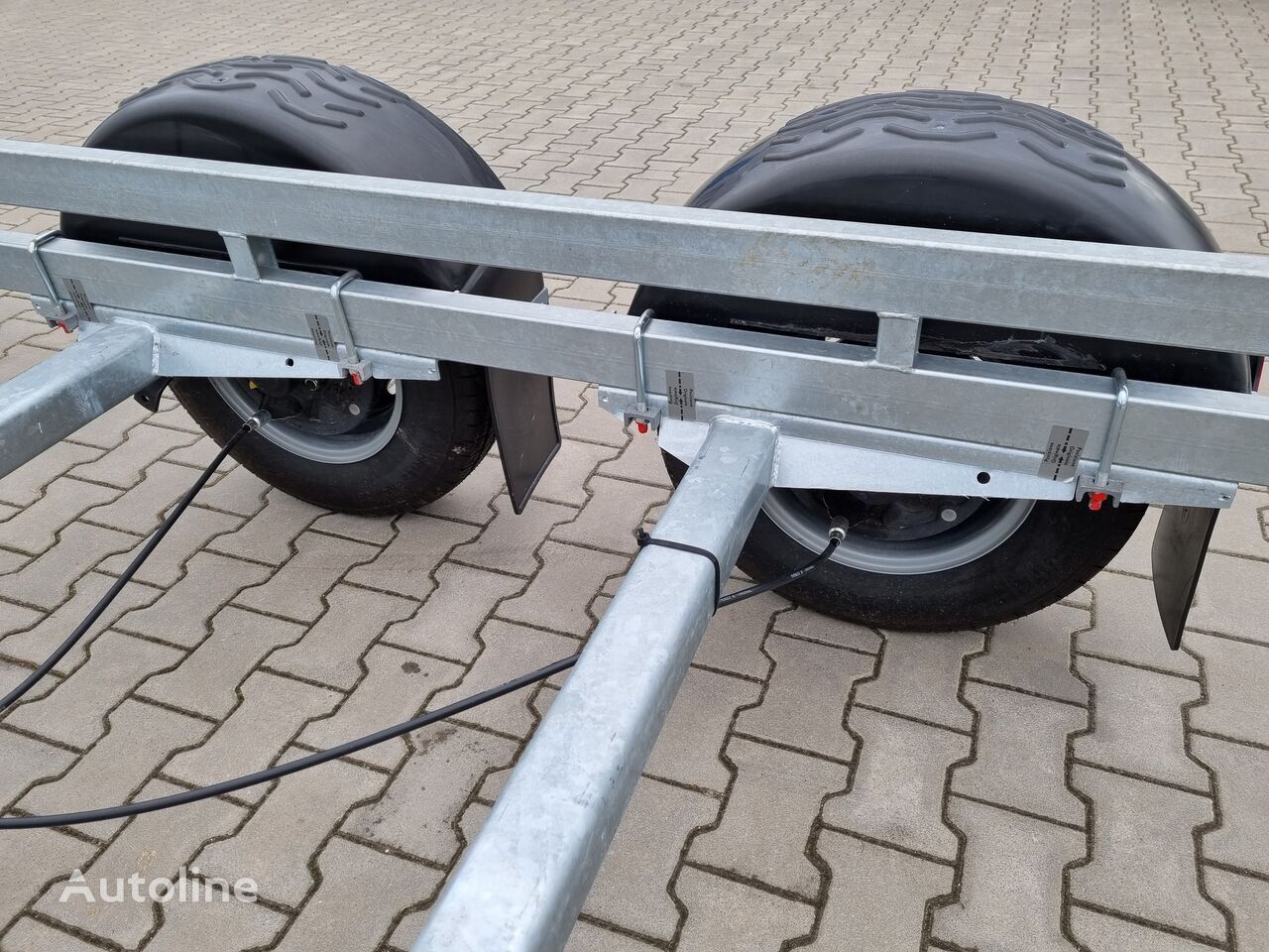 New Boat trailer Brenderup 263500TB SRX trailer for 7,8 m boat 3.5T GVW: picture 19