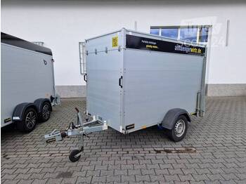  Anssems - Alu Deckelanhänger GTB 1200 153cm Innenhöhe Zurrsystem Heckrampe gebraucht - Closed box trailer