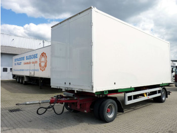 Fliegl ZWP180 Wechself mit Koffer BPW-Eco Durchladeeinr - Closed box trailer