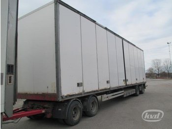  HRD HDA 4-axlar Box Trailer (side doors) - Closed box trailer